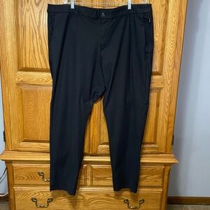Lululemon Commission Slim-Fit Pant 34L Warpstreme Black Men’s 44 Business Casual